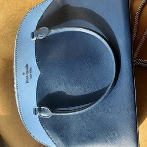 Kate Spade Midnight Blue Crossbody Handbag With Wallet